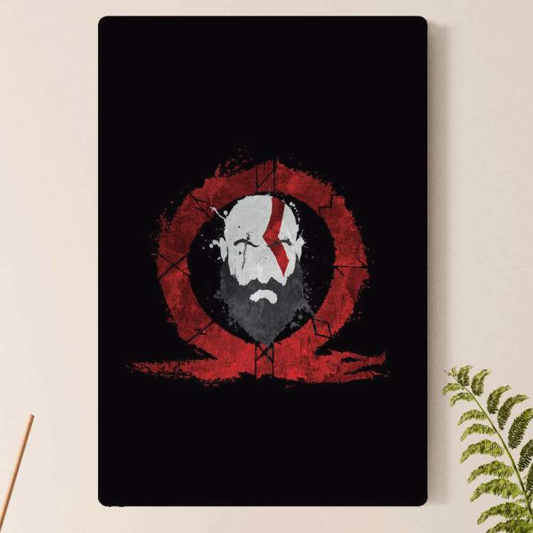 Placa Decorativa God of War 11