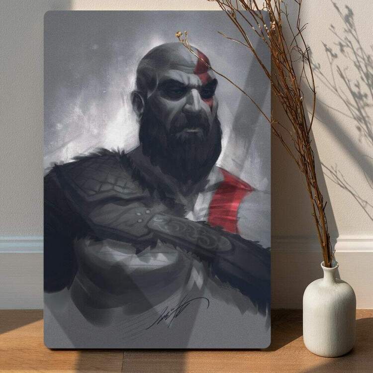 Placa Decorativa God of War 12