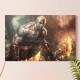 Placa Decorativa God of War 14