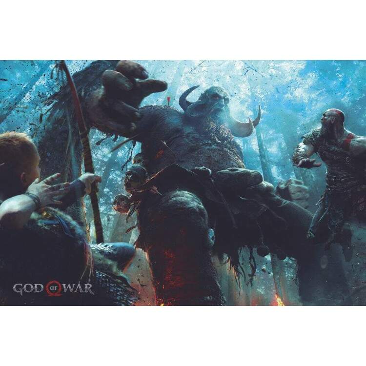 Placa Decorativa God of War 15