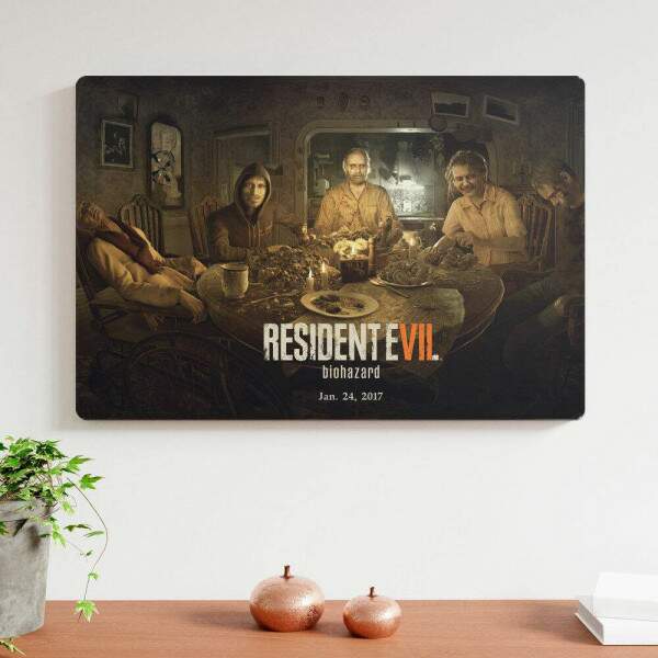 Placa Decorativa Resident Evil 12