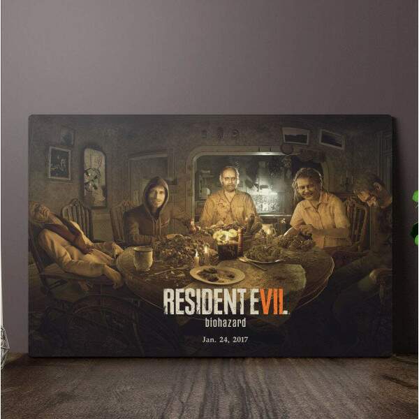 Placa Decorativa Resident Evil 12