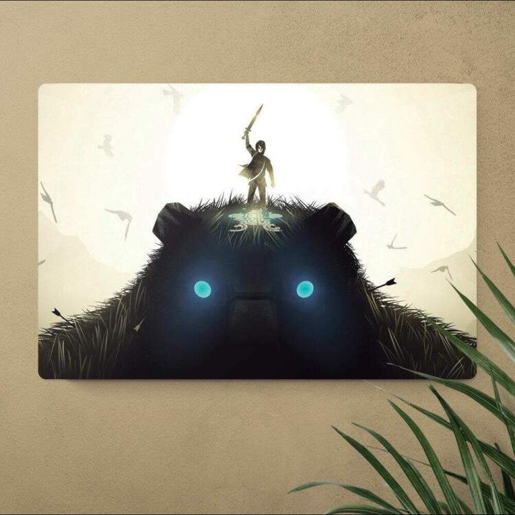 Placa Decorativa Shadow Of The Colossus 04