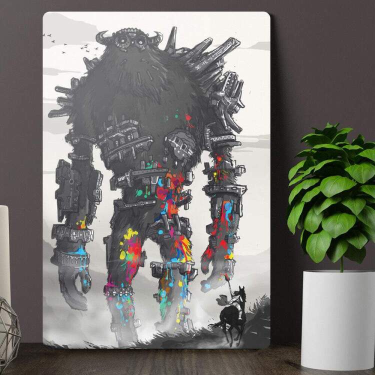 Placa Decorativa Shadow Of The Colossus 14