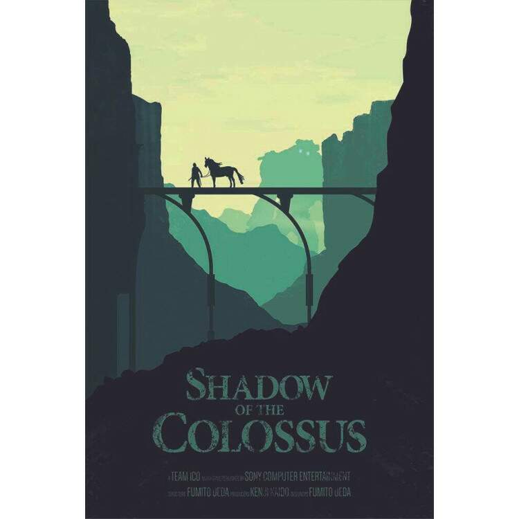 Placa Decorativa Shadow Of The Colossus 17