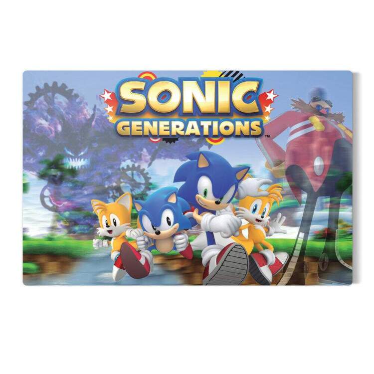 Placa Decorativa Sonic 32