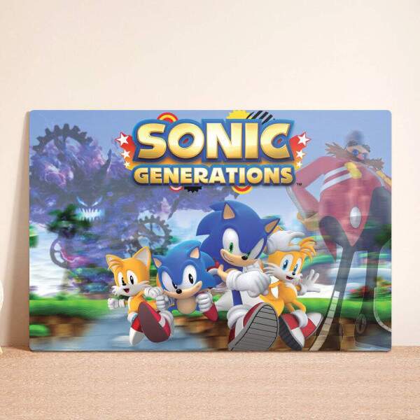 Placa Decorativa Sonic 32