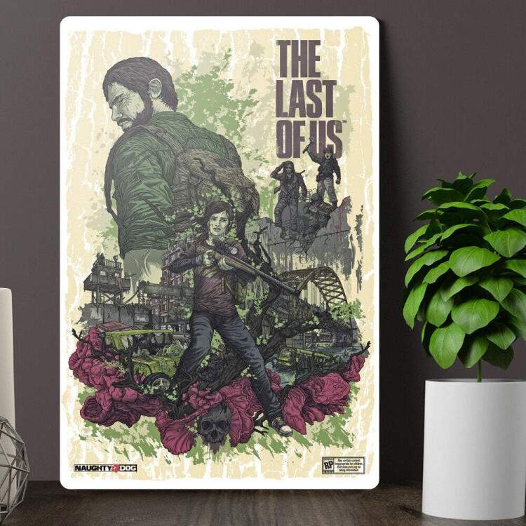 Placa Decorativa The Last of Us 16