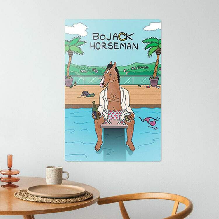 Placa Decorativa Bojack Horseman 14