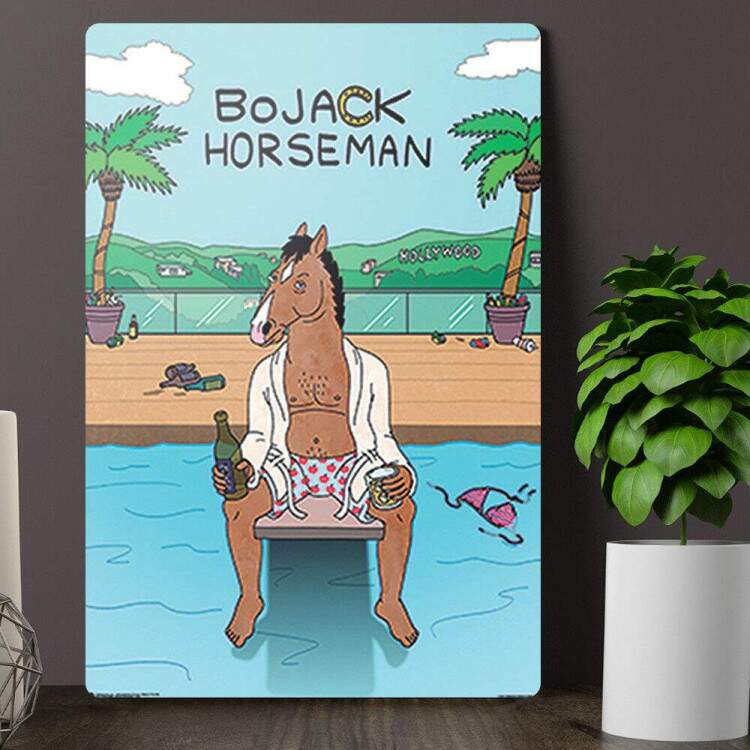 Placa Decorativa Bojack Horseman 14