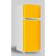 Adesivo para Envelopamento de Geladeira Porta Amarelo M�dio