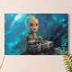 Placa Decorativa Guardi�es da Gal�xia 9