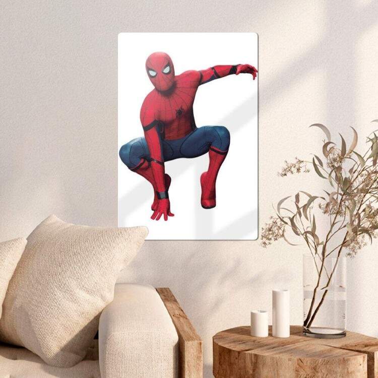 Placa Decorativa Homem Aranha De volta ao Lar 9