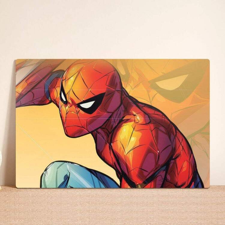 Placa Decorativa Homem Aranha De volta ao Lar 12