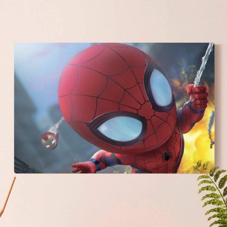 Placa Decorativa Homem Aranha De volta ao Lar 13