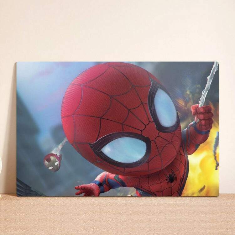 Placa Decorativa Homem Aranha De volta ao Lar 13