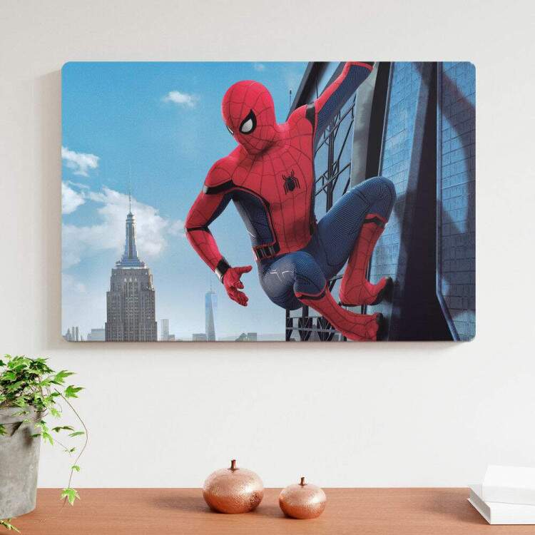 Placa Decorativa Homem Aranha De volta ao Lar 16