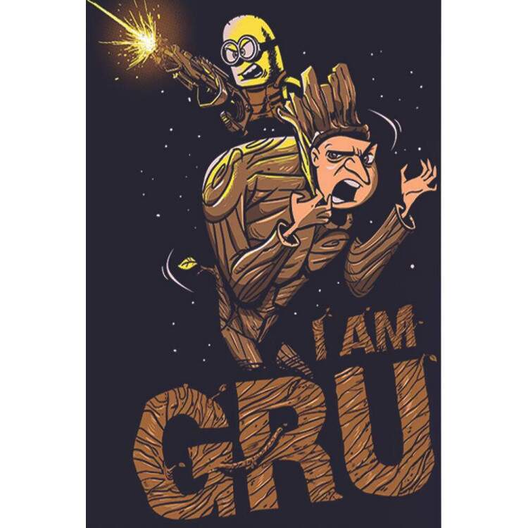 Placa Decorativa I Am Gru