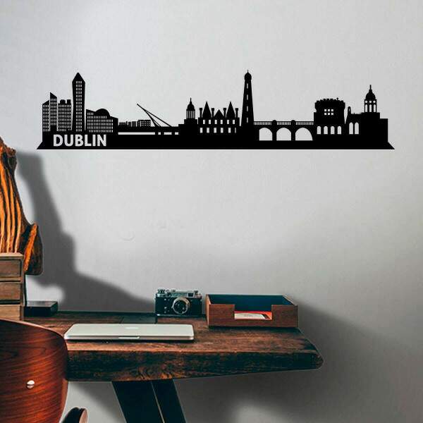 Adesivo de Parede Cidade Dublin