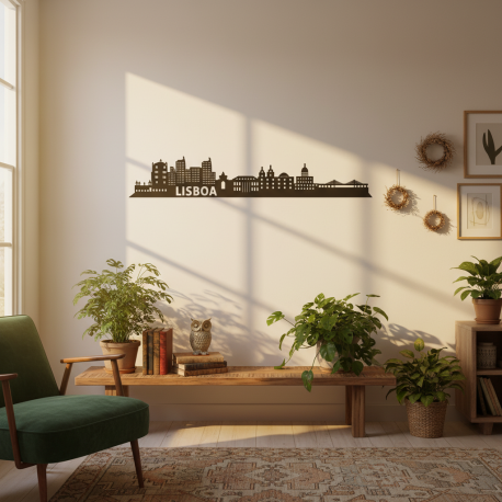 Adesivo de Parede Cidade Lisboa