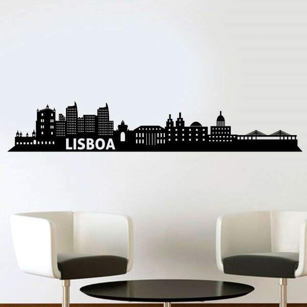 Adesivo de Parede Cidade Lisboa