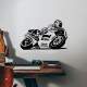 Adesivo de Parede Moto de Corrida