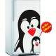 Adesivo de Geladeira Pinguim modelo 1