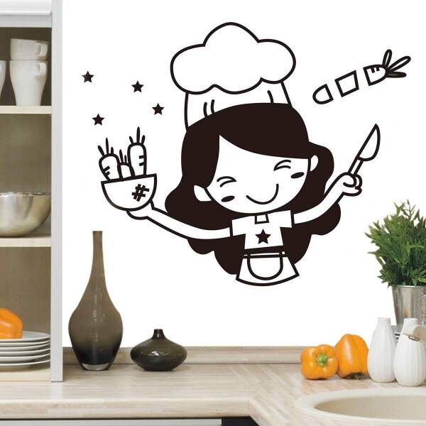 Adesivo de Parede Chefe de Cozinha Feliz
