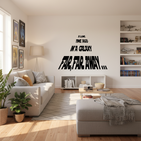 Adesivo de Parede Star Wars A Long Time