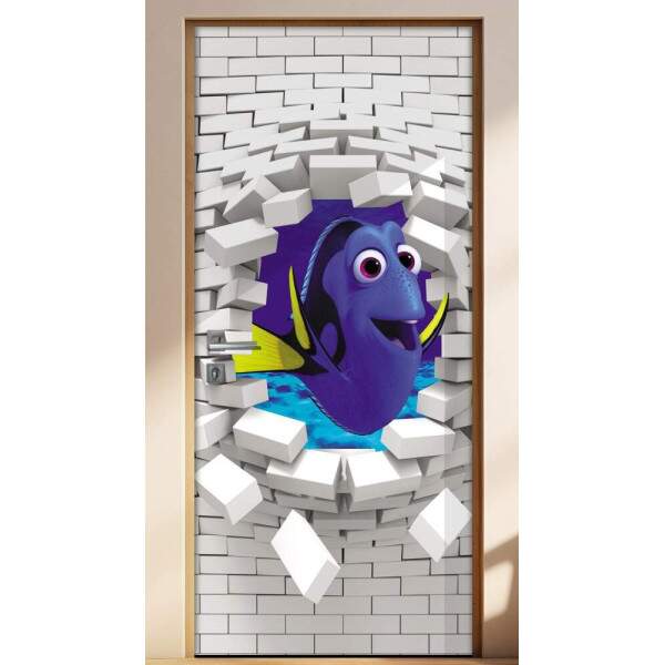 Adesivo Para Porta 3D Dory