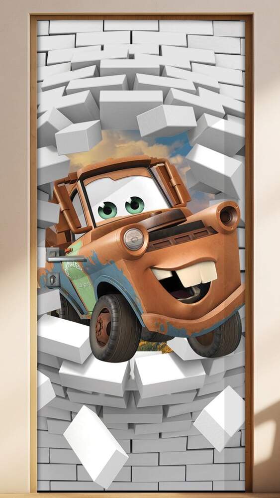 Adesivo Para Porta 3D Matt