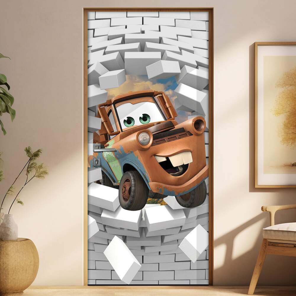 Adesivo Para Porta 3D Matt