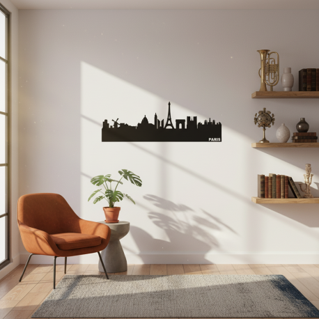 Adesivo de Parede Urbano Cidade Paris