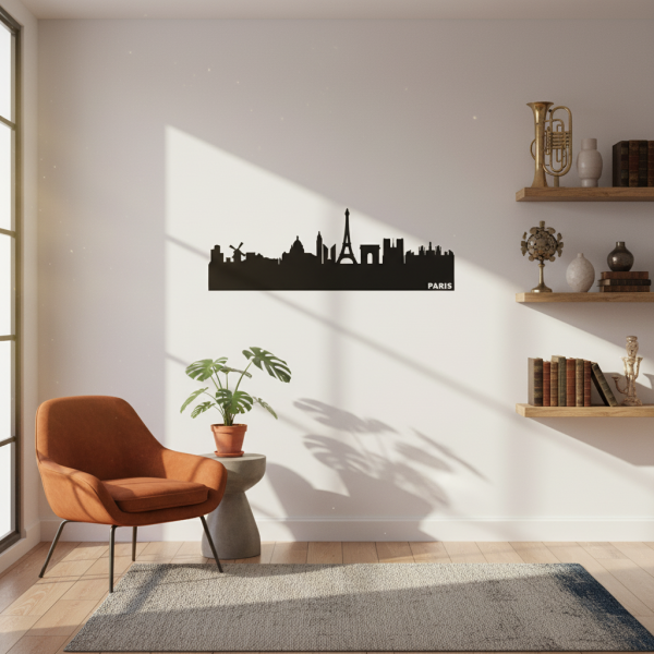 Adesivo de Parede Urbano Cidade Paris