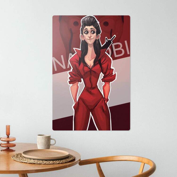 Placa Decorativa La Casa de Papel 01