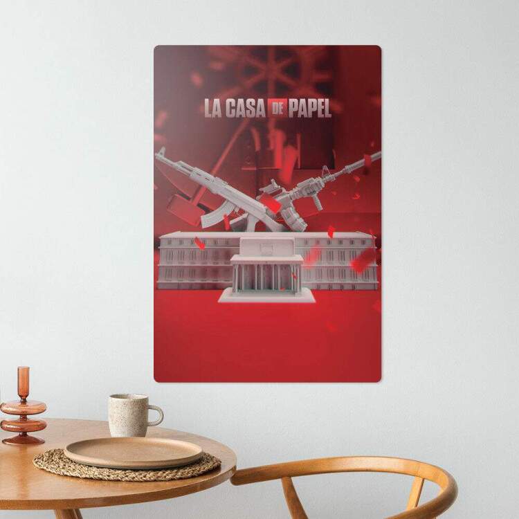 Placa Decorativa La Casa de Papel 03