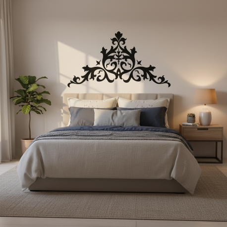 Adesivo de Parede Cabeceira de cama modelo 20