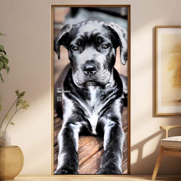 Adesivo Para Porta Animais Cachorro 01