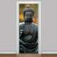 Adesivo para Porta Est�tua de Buda 5