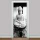 Adesivo para Porta Est�tua de Buda 6