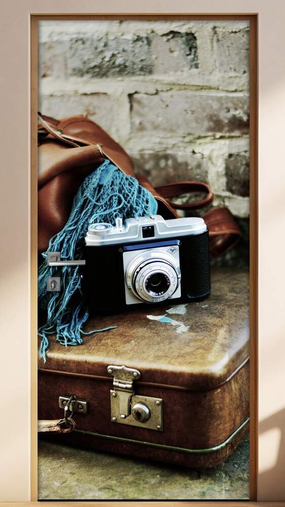 Adesivo Para Porta C�mera Fotogr�fica Na Mala