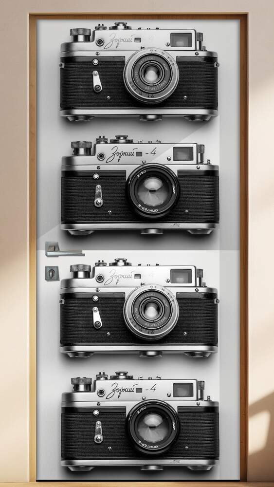 Adesivo Para Porta C�mera Fotogr�fica Retr�