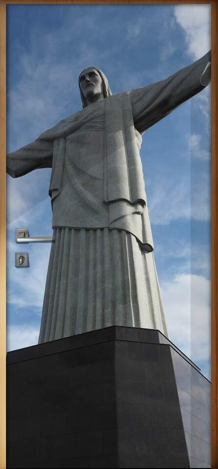 Adesivo Para Porta Cristo Redentor