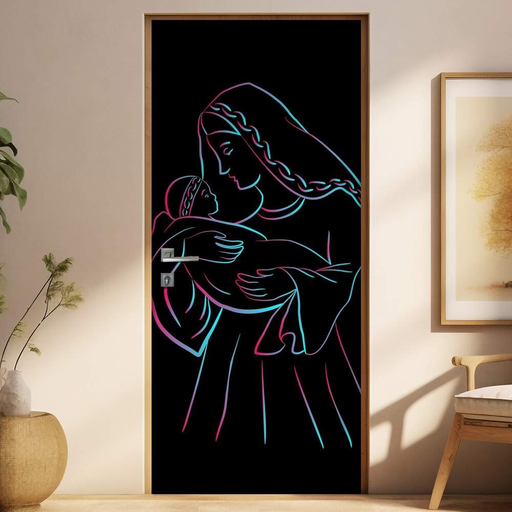 Adesivo para Porta Santa Maria 2