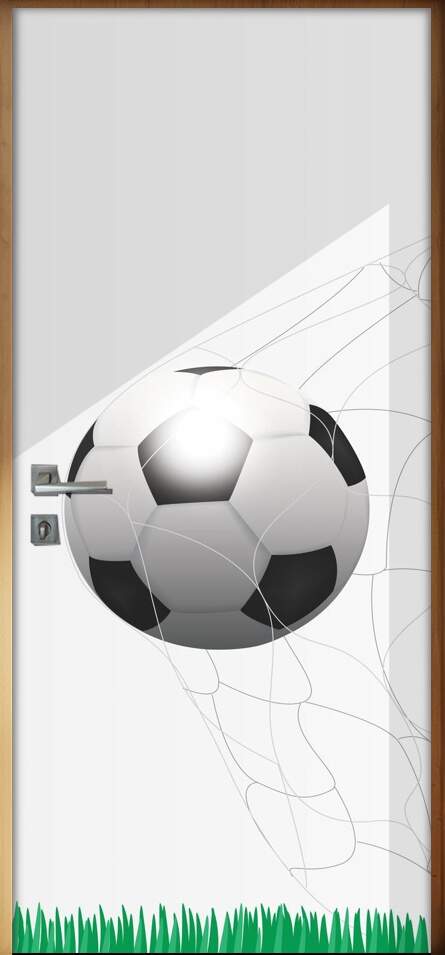 Adesivo para Porta Esportes Bola na Rede