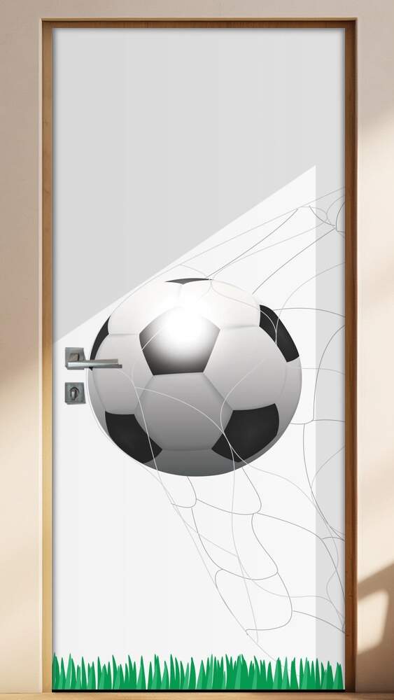 Adesivo para Porta Esportes Bola na Rede