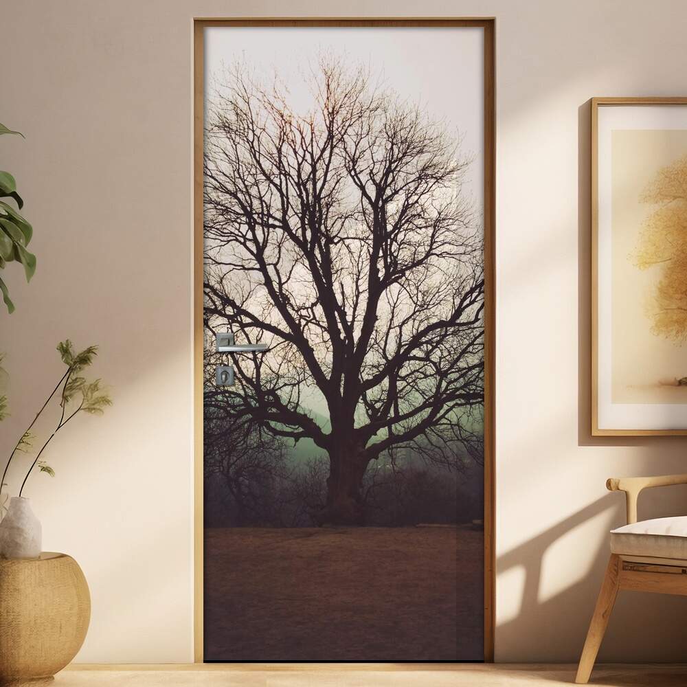 Adesivo para Porta Florais rvore