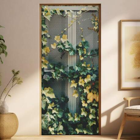 Adesivo para Porta Florais com Flores