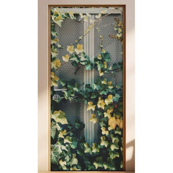 Adesivo para Porta Florais com Flores