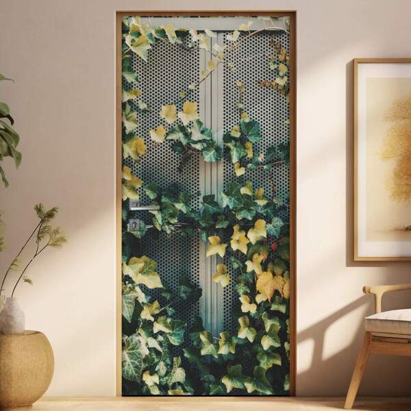 Adesivo para Porta Florais com Flores